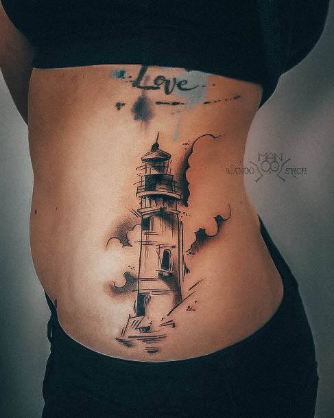 Enchanting Lighthouse Tattoo Ideas For Women