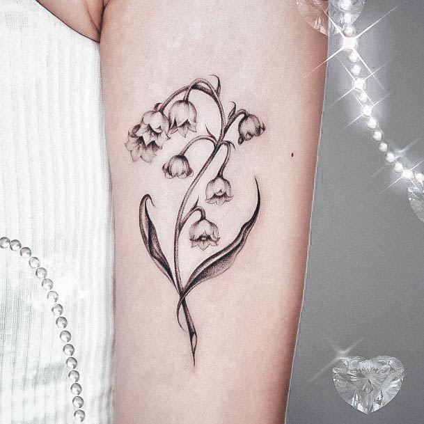 Enchanting Lily Of The Valley Tattoo Ideas For Women