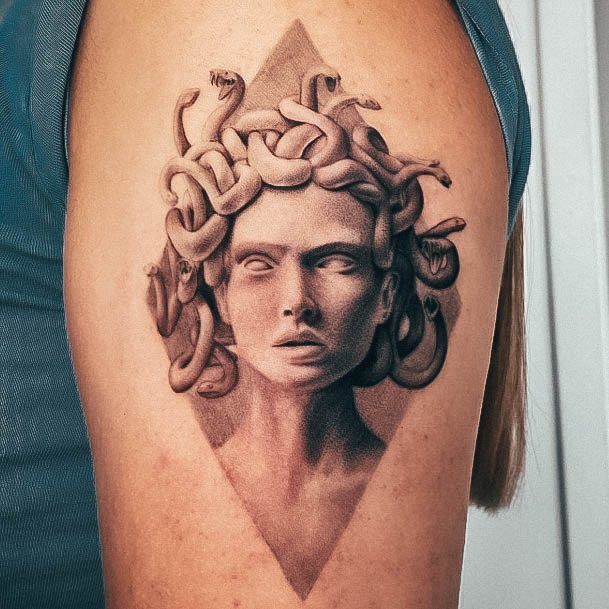 Enchanting Medusa Tattoo Ideas For Women