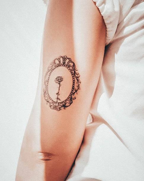 Enchanting Mirror Tattoo Ideas For Women