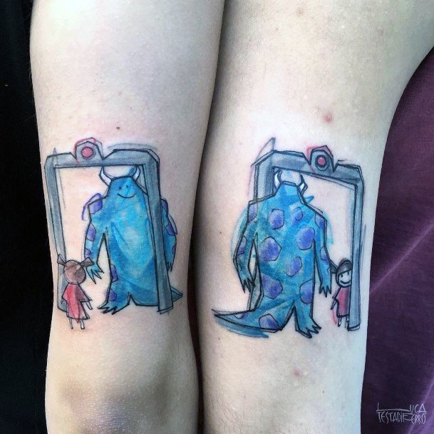 Enchanting Monsters Inc Tattoo Ideas For Women