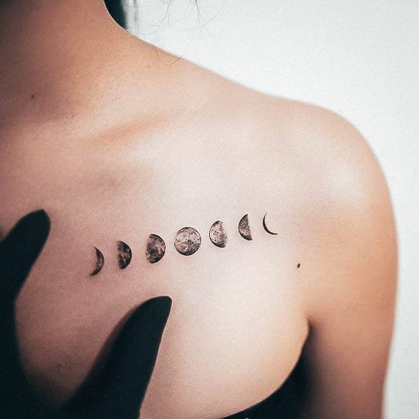 Enchanting Moon Tattoo Ideas For Women