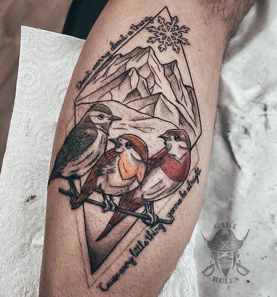 Enchanting Mountain Tattoo Ideas For Women