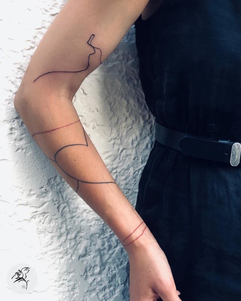 Enchanting Needle And Thread Tattoo Ideas For Women