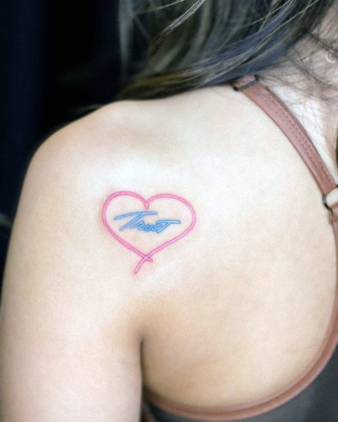 Enchanting Neon Tattoo Ideas For Women