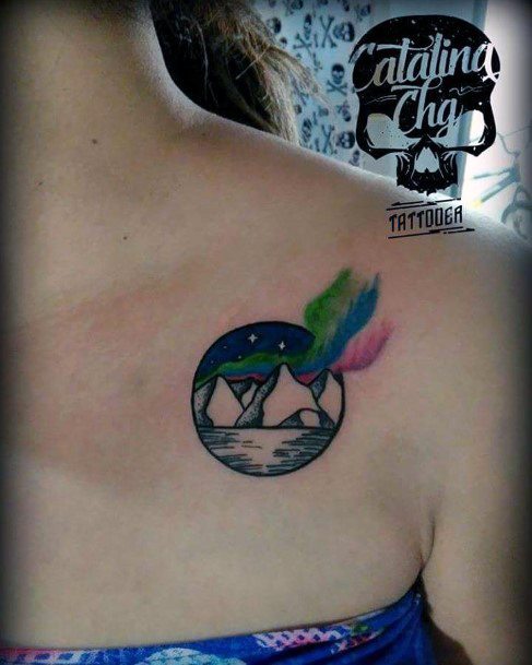 Enchanting Northern Lights Tattoo Ideas For Women