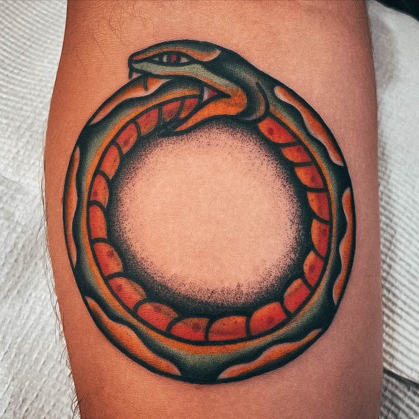 Enchanting Ouroboros Tattoo Ideas For Women