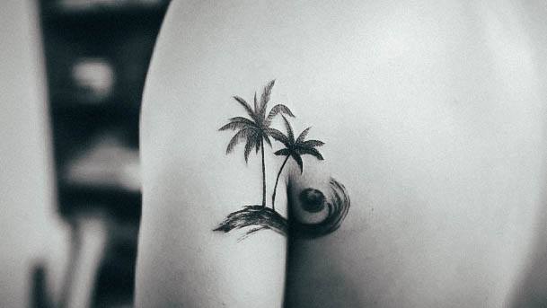 Enchanting Palm Tree Tattoo Ideas For Women