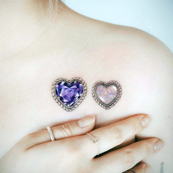 Top 100 Best Pendant Tattoos For Women - Jewelry Design Ideas