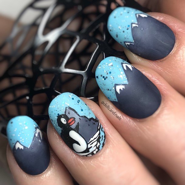 Enchanting Penguin Nail Ideas For Women