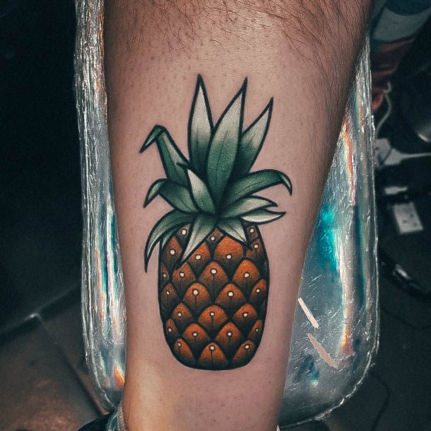 Enchanting Pineapple Tattoo Ideas For Women