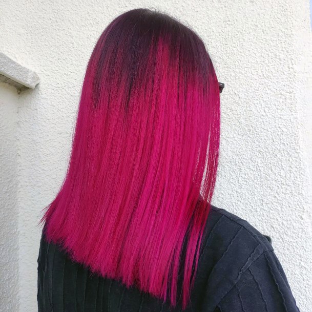 Enchanting Pink Hairstyles Ideas For Women