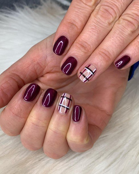 Enchanting Plum Nail Ideas For Women