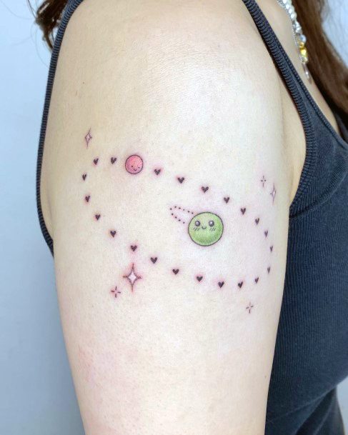 Enchanting Pluto Tattoo Ideas For Women