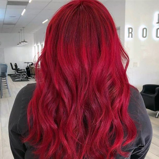 Enchanting Red Hairstyles Ideas For Women