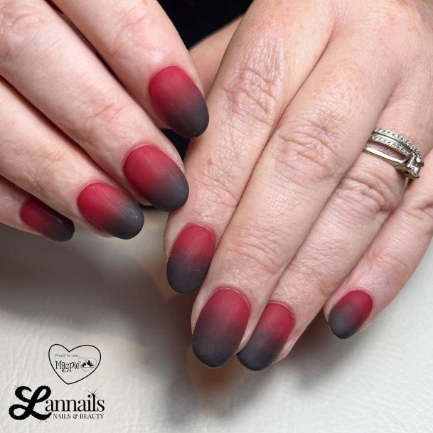 Enchanting Red Ombre Nail Ideas For Women