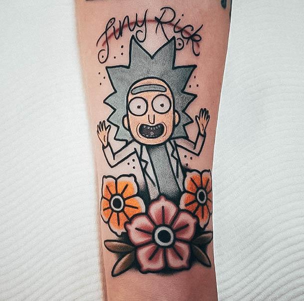 Enchanting Rick And Morty Tattoo Ideas For Women