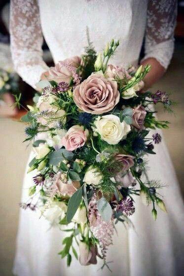 Enchanting Rose Wedding Bouquet