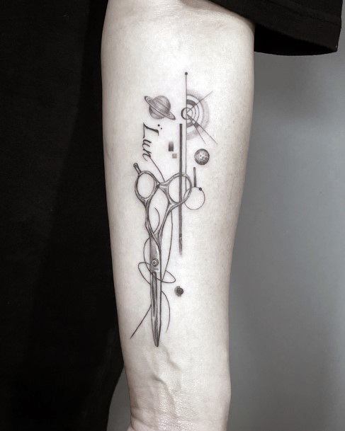 Enchanting Scissors Tattoo Ideas For Women