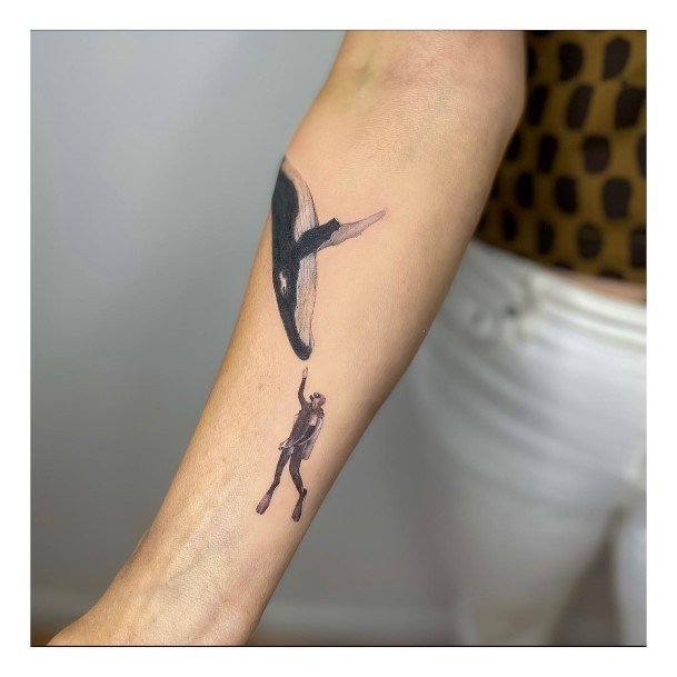 Enchanting Scuba Diving Tattoo Ideas For Women