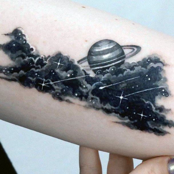 Enchanting Shooting Star Tattoo Ideas For Women