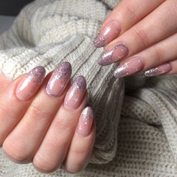 Enchanting Silver Ombre Nail Ideas For Women