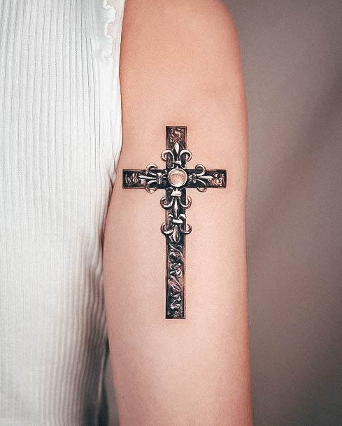 Enchanting Small Cross Tattoo Ideas For Women