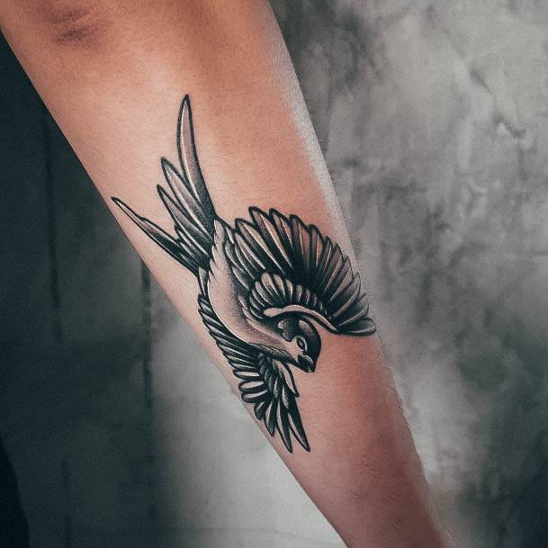 Enchanting Small Sparrow Tattoo Ideas For Women