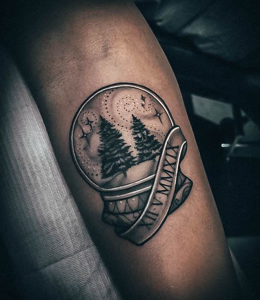 Enchanting Snowglobe Tattoo Ideas For Women