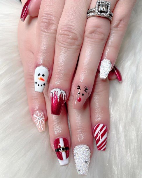 Enchanting Snowman Nail Ideas For Women