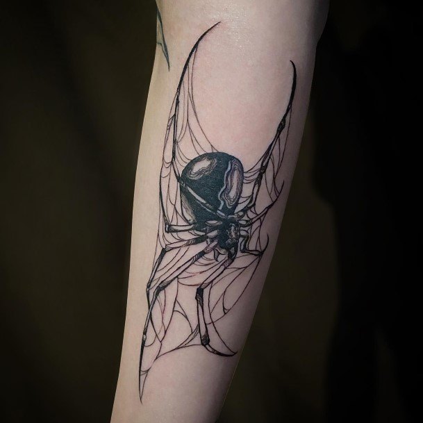 Enchanting Spider Tattoo Ideas For Women