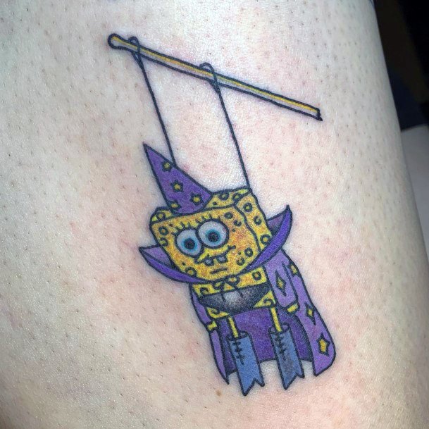 Enchanting Spongebob Tattoo Ideas For Women