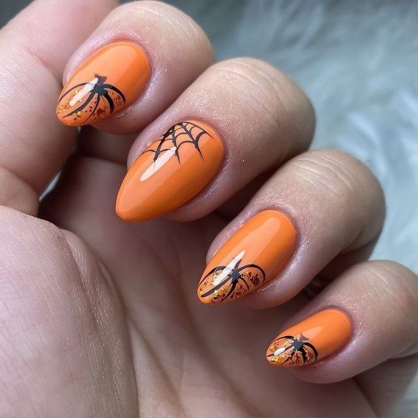 Enchanting Spooky Nail Ideas For Women