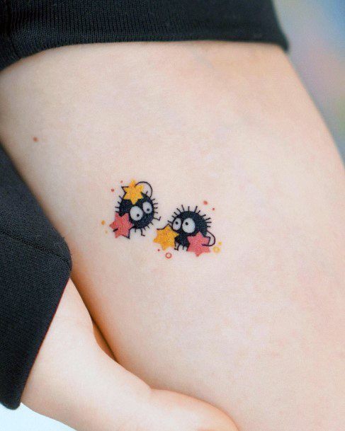 Enchanting Susuwatari Tattoo Ideas For Women