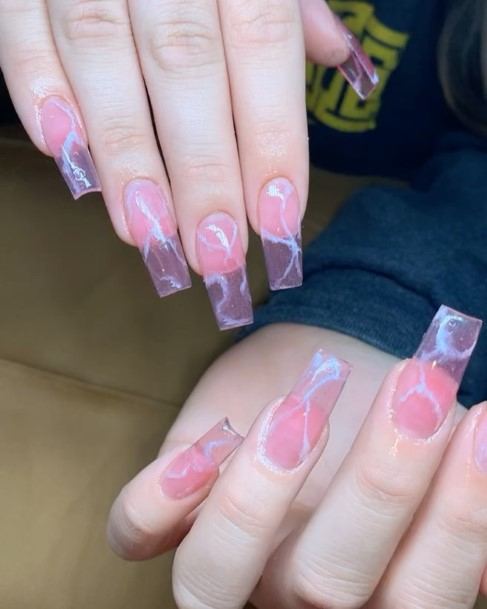 Enchanting Translucent Pink Nail Ideas For Women