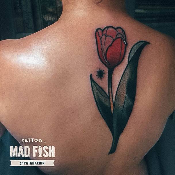 Enchanting Tulip Tattoo Ideas For Women