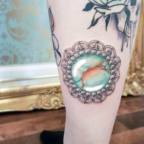 Enchanting Turquoise Tattoo Ideas For Women