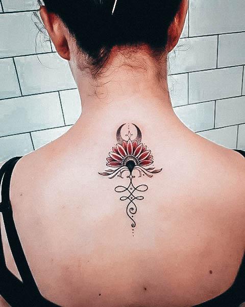 Enchanting Unalome Tattoo Ideas For Women