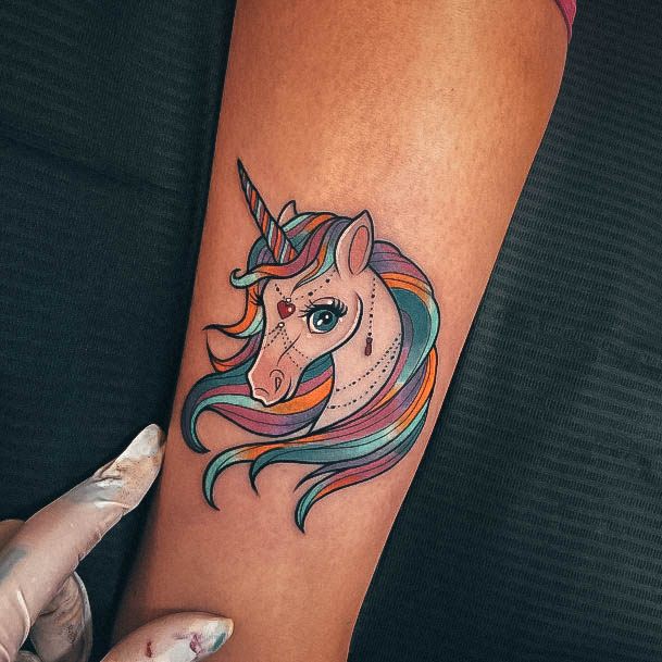 Enchanting Unicorn Tattoo Ideas For Women