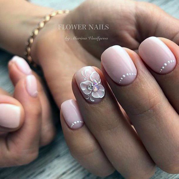 Enchanting Wedding Nail Ideas For Women