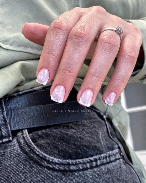 Enchanting White French Nail Ideas For Women