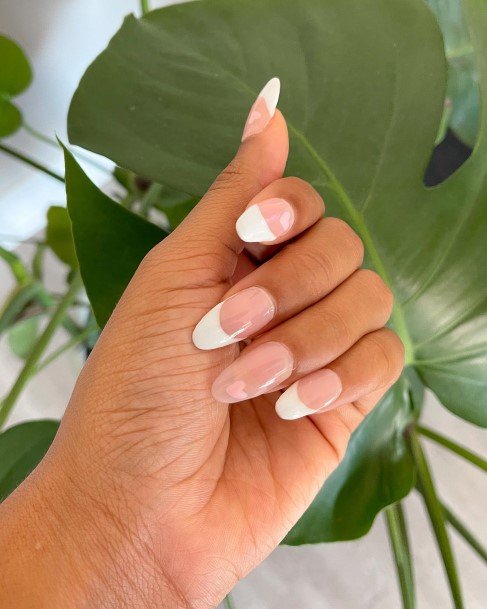 Enchanting White French Tip Nail Ideas For Women