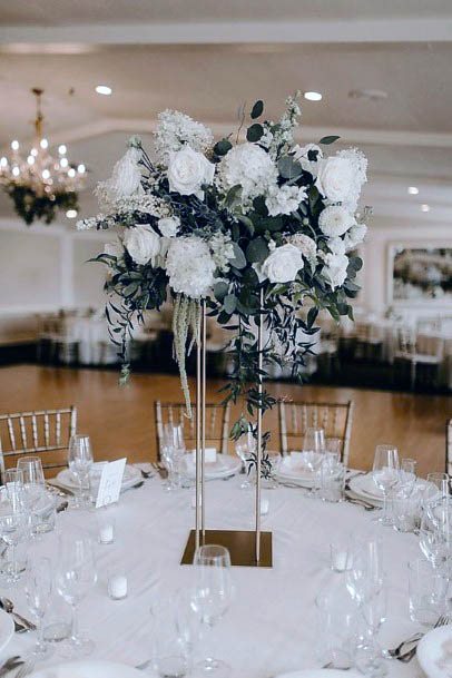 Enchanting White Wedding Flower Ideas