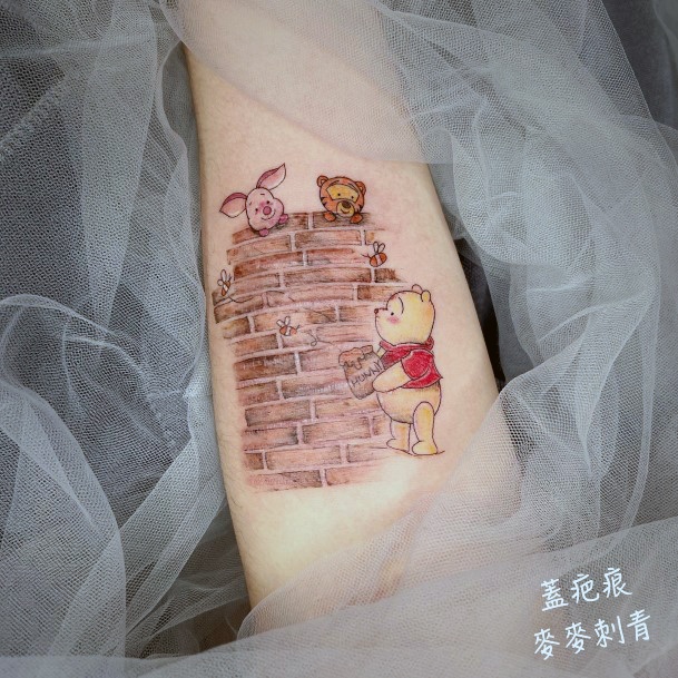 Enchanting Winnie The Pooh Tattoo Ideas For Women