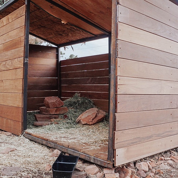 Entrance Of Livestock Shed Ridge Haven Ranch