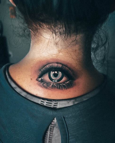 Evil Eye Tattoos For Girls