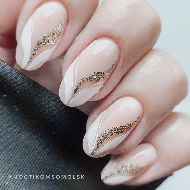 Excellent Girls Beige Nail Design Ideas