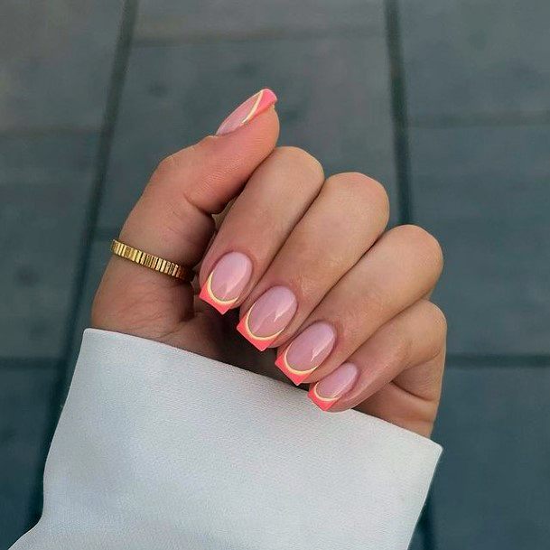 Excellent Girls Bright Summer Nail Design Ideas