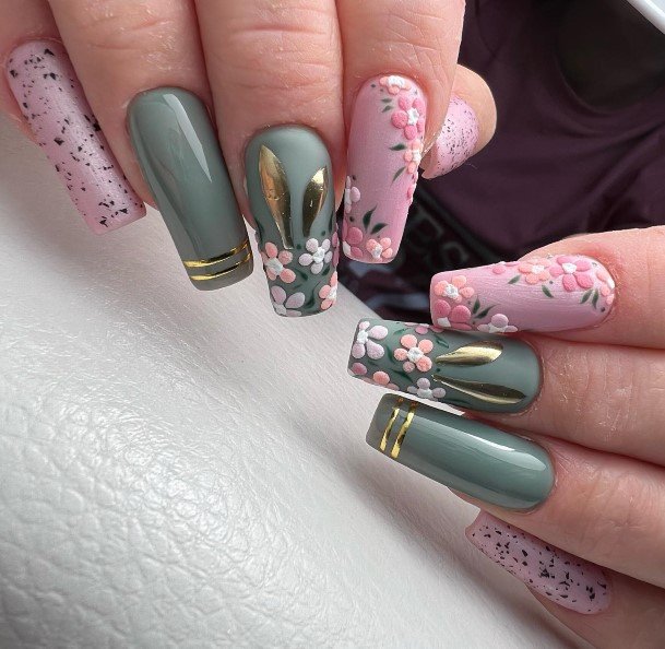 Excellent Girls Bunny Nail Design Ideas