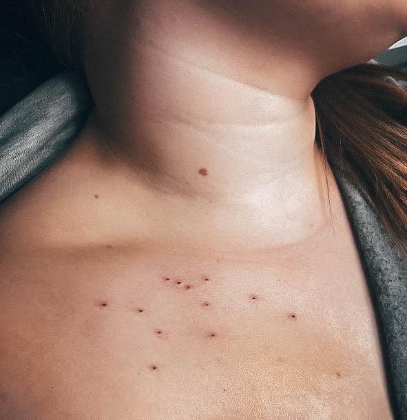 Excellent Girls Constellation Tattoo Design Ideas